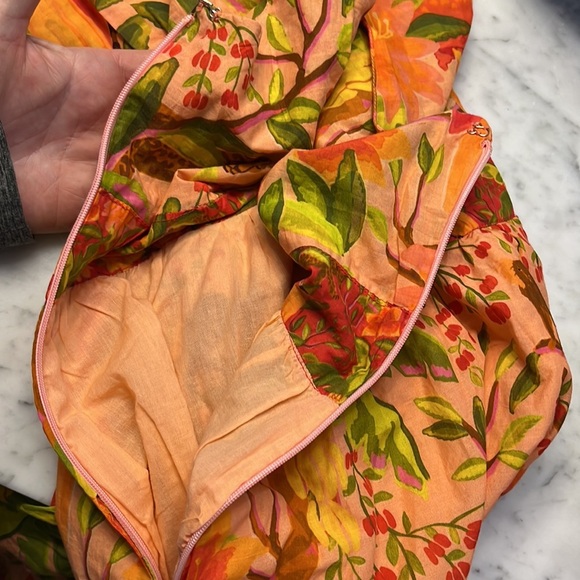 Anthropologie Farm Rio Tropical Tiered Maxi Dress Size Medium NWT - Picture 15 of 16